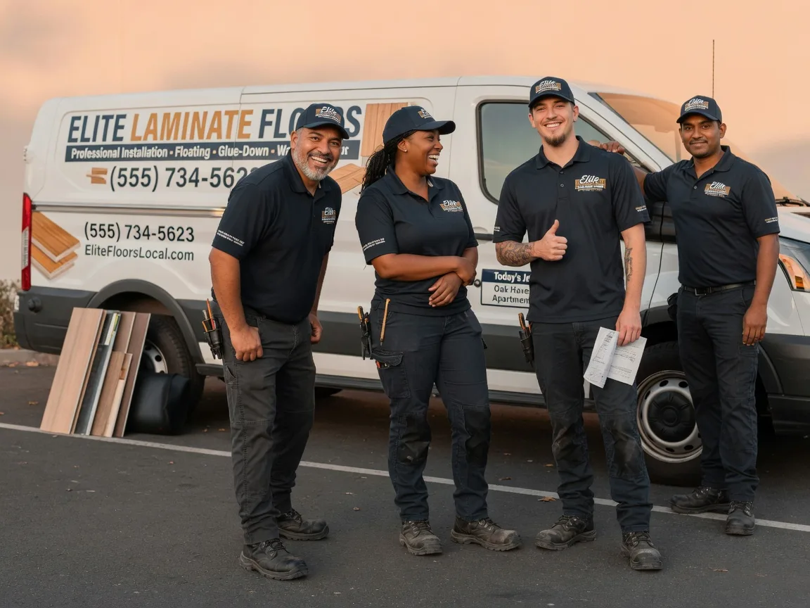 Laminate flooring installation company in Richland, IA